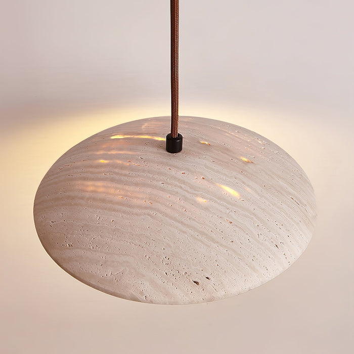 Solara Wood Pendant Lamp - Simprolos