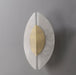 Solari Alabaster Leaf Sconce - Simprolos