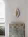 Solari Alabaster Leaf Sconce - Simprolos
