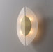 Solari Alabaster Leaf Sconce - Simprolos