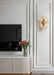 Solari Alabaster Leaf Sconce - Simprolos