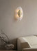Solari Alabaster Leaf Sconce - Simprolos