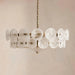 Solaris Disc Murano Chandelier - Simprolos