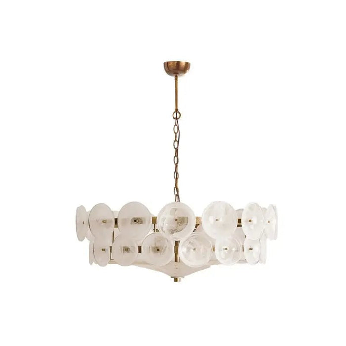 Solaris Disc Murano Chandelier - Simprolos