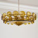 Solaris Disc Murano Chandelier - Simprolos