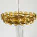 Solaris Disc Murano Chandelier - Simprolos