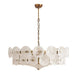 Solaris Disc Murano Chandelier - Simprolos