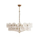 Solaris Disc Murano Chandelier - Simprolos