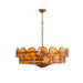 Solaris Disc Murano Chandelier - Simprolos