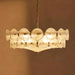 Solaris Disc Murano Chandelier - Simprolos