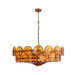 Solaris Disc Murano Chandelier - Simprolos