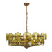 Solaris Disc Murano Chandelier - Simprolos
