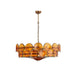 Solaris Disc Murano Chandelier - Simprolos