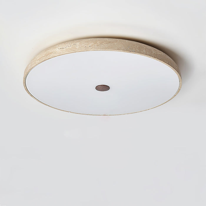 Solaro Travertine Ceiling Lamp - Simprolos