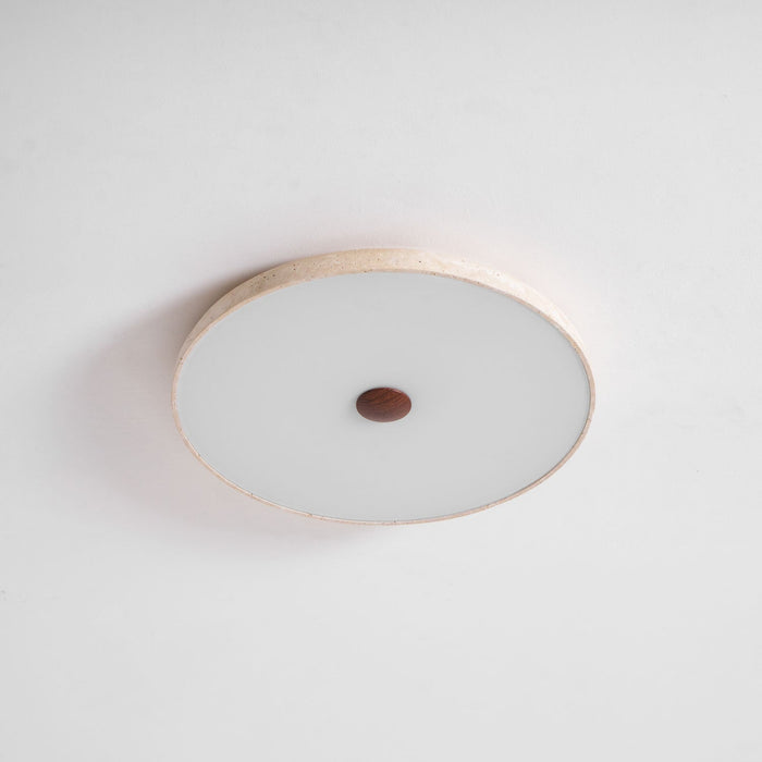 Solaro Travertine Ceiling Lamp - Simprolos