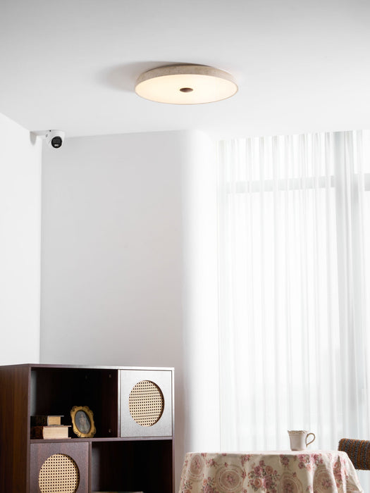 Solaro Travertine Ceiling Lamp - Simprolos