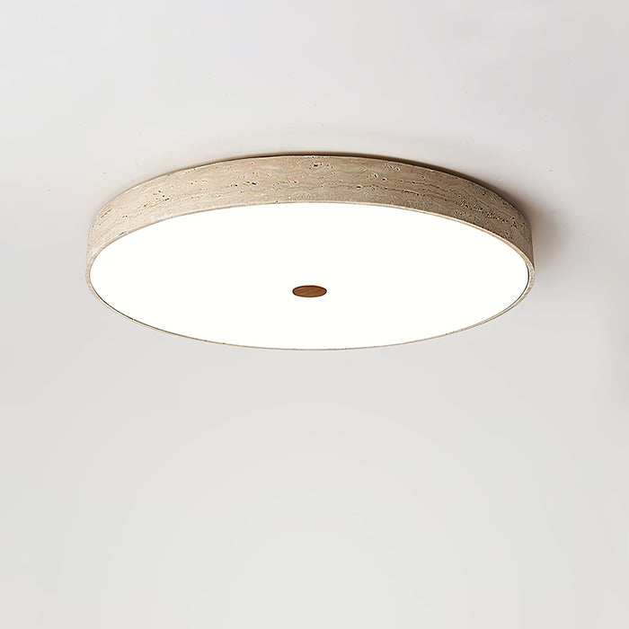 Solaro Travertine Ceiling Lamp - Simprolos