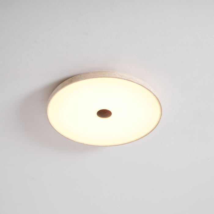 Solaro Travertine Ceiling Lamp - Simprolos