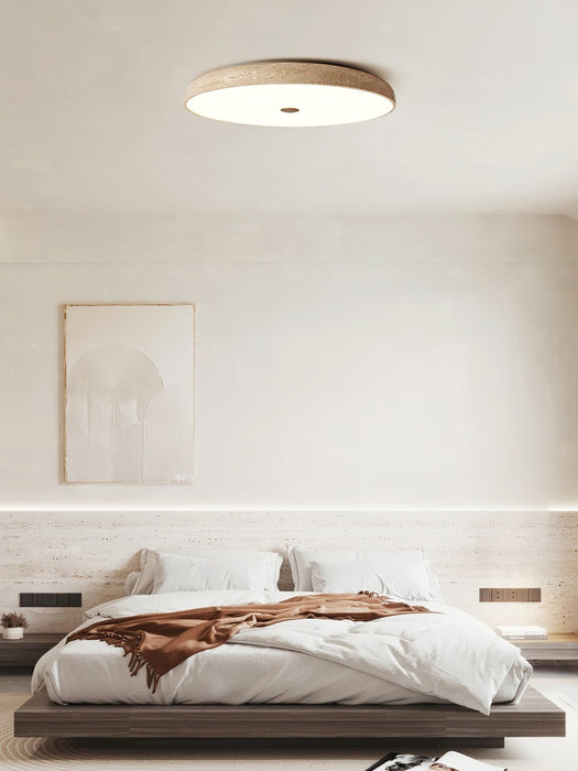 Solaro Travertine Ceiling Lamp - Simprolos