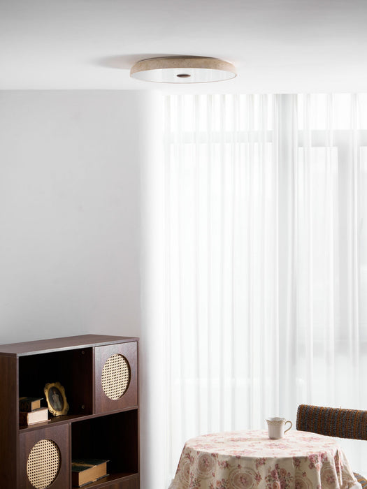 Solaro Travertine Ceiling Lamp - Simprolos