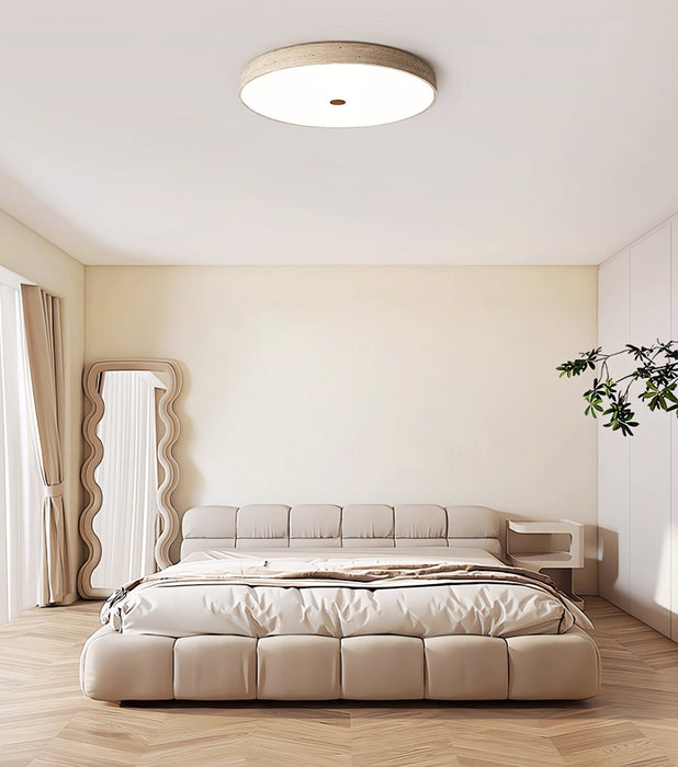 Solaro Travertine Ceiling Lamp - Simprolos