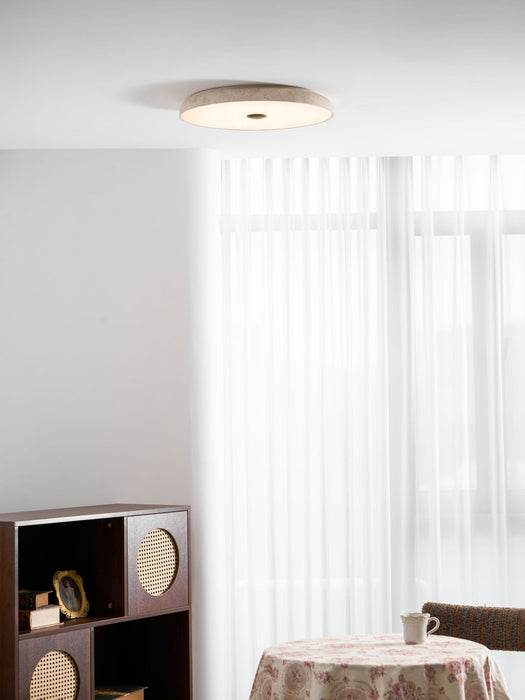 Solaro Travertine Ceiling Lamp - Simprolos