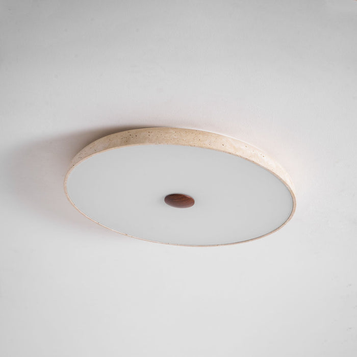 Solaro Travertine Ceiling Lamp - Simprolos