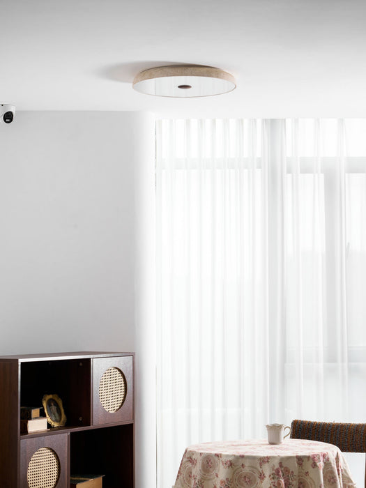 Solaro Travertine Ceiling Lamp - Simprolos
