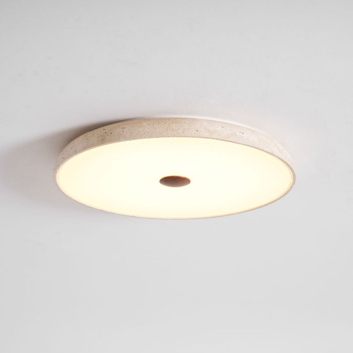 Solaro Travertine Ceiling Lamp - Simprolos