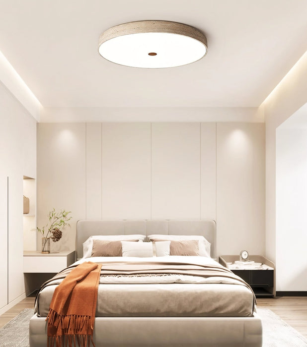 Solaro Travertine Ceiling Lamp - Simprolos