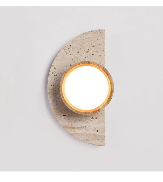 Soleners Travertine Wall Light - Simprolos