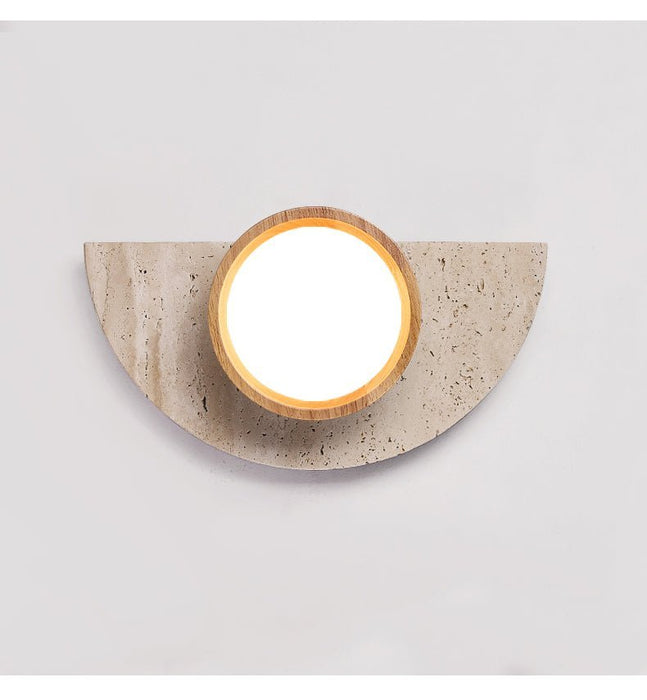 Soleners Travertine Wall Light - Simprolos