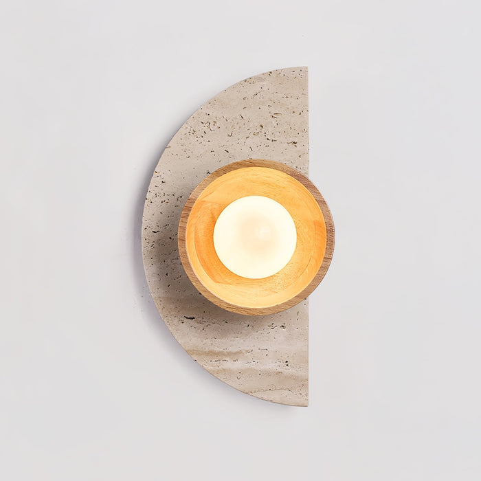 Soleners Travertine Wall Light - Simprolos