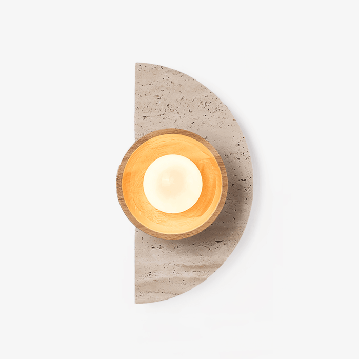 Soleners Travertine Wall Light - Simprolos