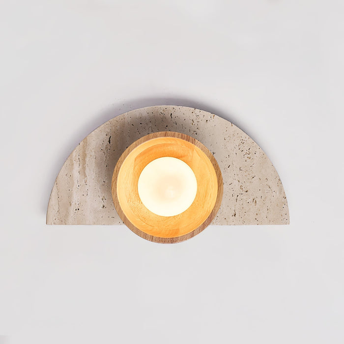 Soleners Travertine Wall Light - Simprolos