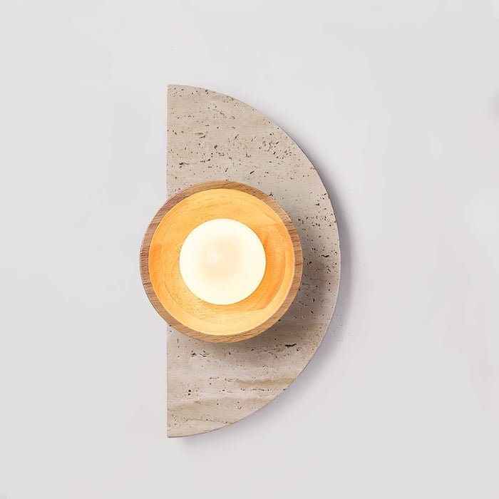 Soleners Travertine Wall Light - Simprolos