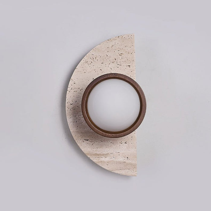 Soleners Travertine Wall Light - Simprolos