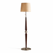 Solenne Sculpted Wood Floor Lamp - Simprolos