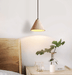 Solis Cone Travertine Pendant Lamp - Simprolos