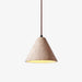 Solis Cone Travertine Pendant Lamp - Simprolos