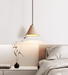 Solis Cone Travertine Pendant Lamp - Simprolos