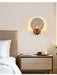 Solis Travertine Round Wall Light - Simprolos