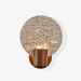 Solis Travertine Round Wall Light - Simprolos