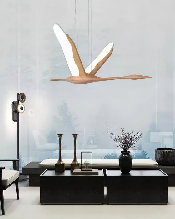 Solitude Crane Pendant Lamp - Simprolos