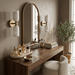 Solmira Twin Alabaster Wall Sconce - Simprolos