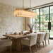 Solstice Bar Alabaster Chandelier - Simprolos