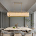 Solstice Bar Alabaster Chandelier - Simprolos