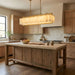 Solstice Bar Alabaster Chandelier - Simprolos
