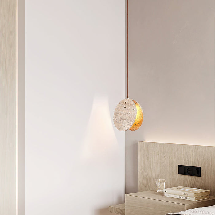 Solstice Stone Pendant Light - Simprolos