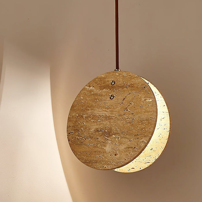 Solstice Stone Pendant Light - Simprolos